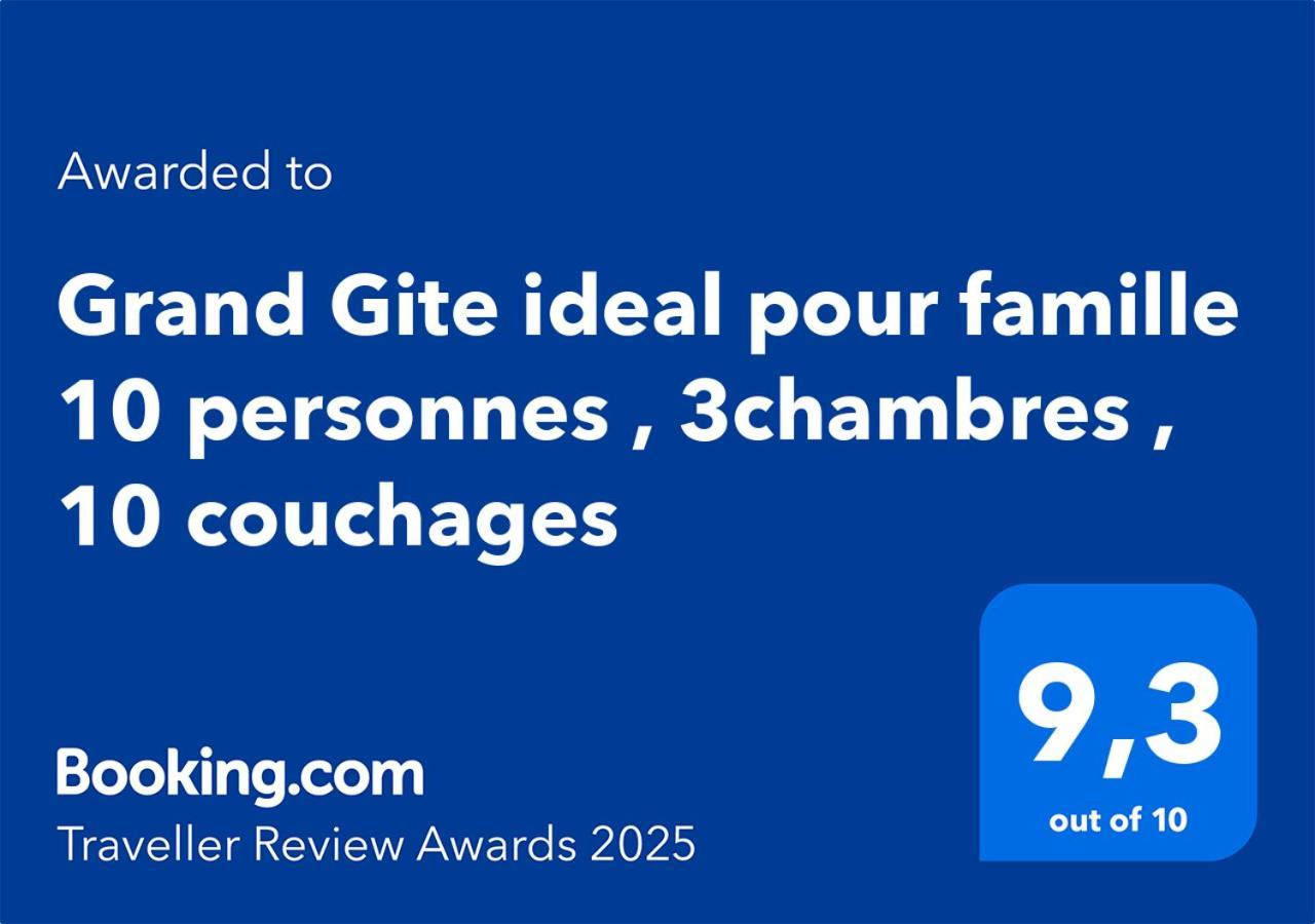 Grand Gite Ideal Pour Famille 10 Personnes Criquiers المظهر الخارجي الصورة